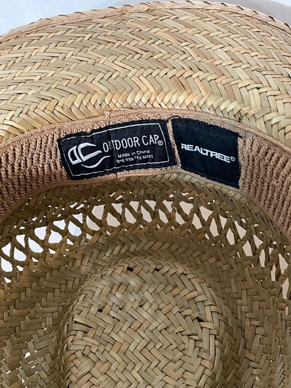 Real Tree Straw Hat - Picture 7 of 7